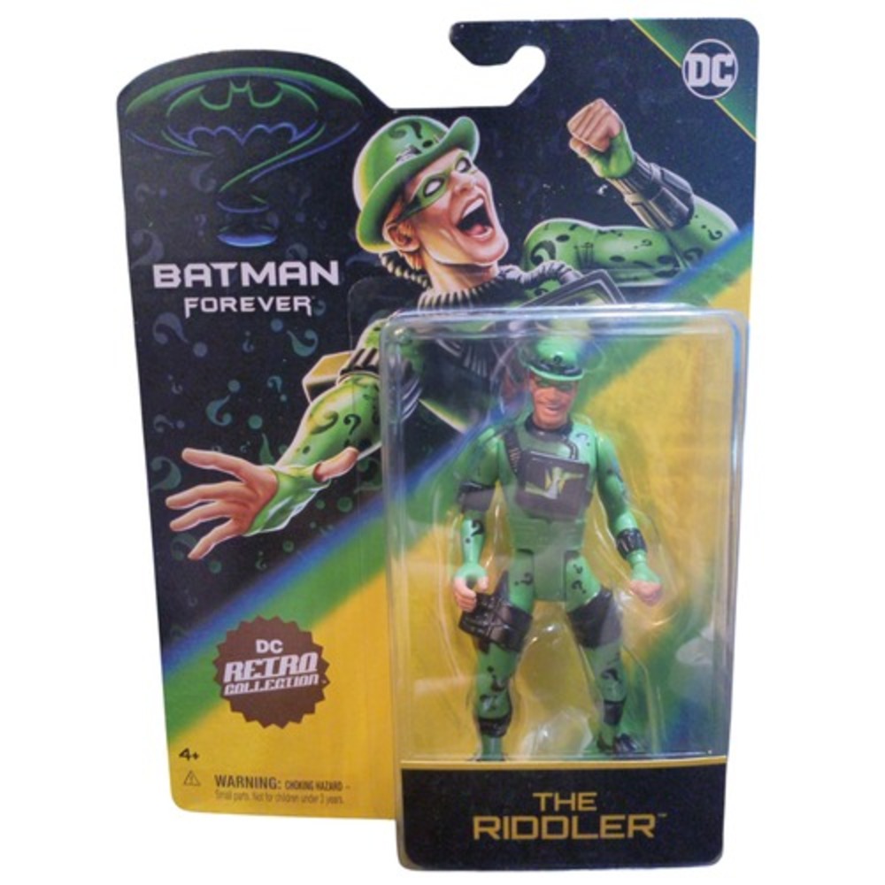 DC Retro Collection Batman Forever The Riddler Jim Carrey Action Figure